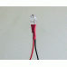 LED κόκκινο 12V 10χιλ υψηλής  φωτεινότητας RCM