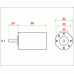 Μοτέρ DC 4290 12V 6000rpm