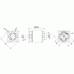Μοτέρ brushless outrunner SPITZ 3542-1000kv