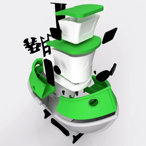 Tuggy 3D printable tugboat files ready to download
